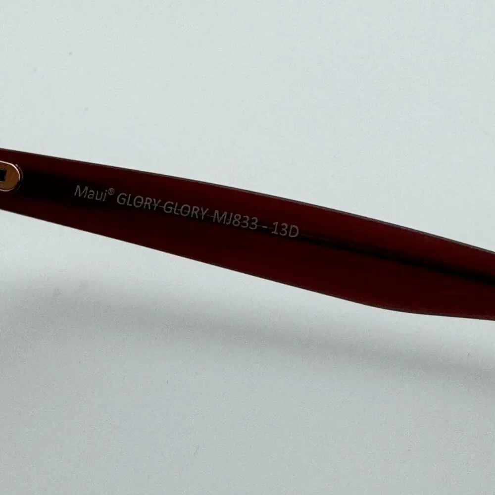 Maui Jim MJ833-13D Glory Glory STG-SG Sunglasses Red Cat‎ Eye 56-17-145 H12848